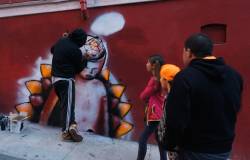 Valparaiso, pinturas de calle